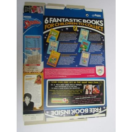 Nestle Shreddies 2002 Cereal Box World Book Day 500g