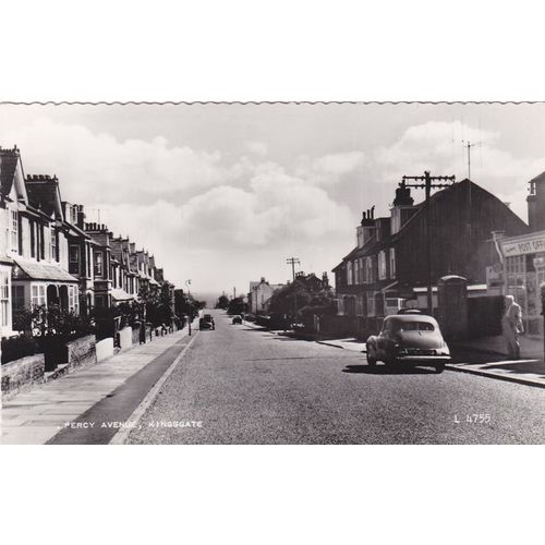 Percy Avenue Kingsgate Kent shows part of the post office Postcard (KEN72542)