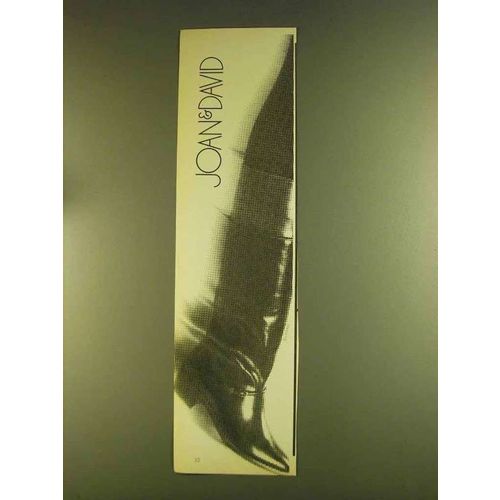 1980 Joan & David Shoes Ad