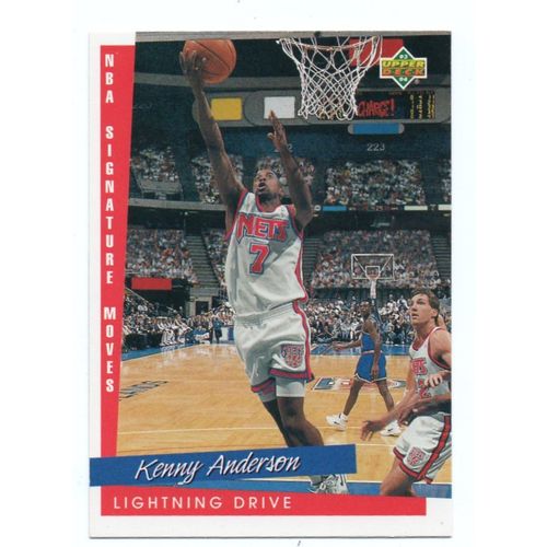 NBA 1993/94 Upper Deck - 243 Kenny Anderson - Signature Moves