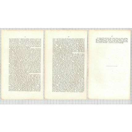(6079) John Naylor Scarborough Yorkshire - 1901 Article
