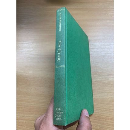 1969 RALPH WIGHTMAN "TAKE LIFE EASY" AUTOBIOGRAPHY HARDBACK BOOK (P3)