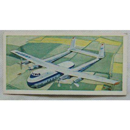 1962 Lyons Tea card Wings Across the World No. 1 Armstrong Whitworth Argosy