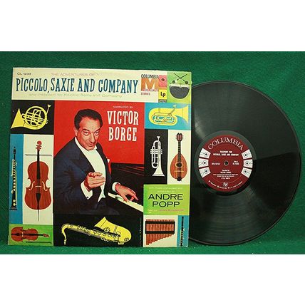 Victor Borge/Popp - Adventures Of Piccolo, Saxie And Company - CL 1233 - NM