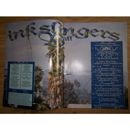 Hollywood Tattoo Expo Magazine #15 1995 Inkslingers Ball Outlaw Biker