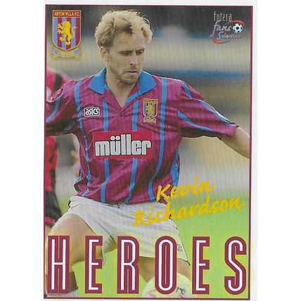 Futera's Aston Vila 1997-98 Fans' Selection: Heroes - No. 78, Richardson (Kevin)