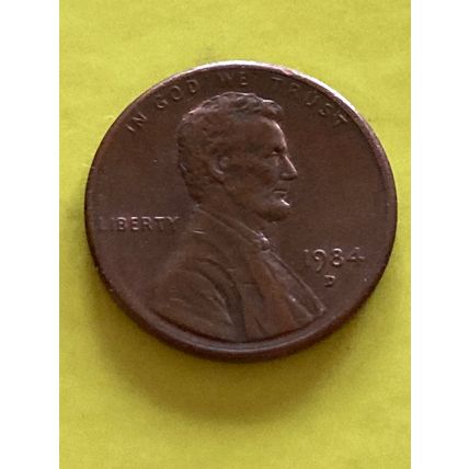 Umlaufmünze USA 1 Cent 1984 D