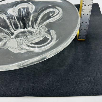 Severes Crystal Centerpiece France 14.5in Wide Large Vintage Fruitbowl Serveware