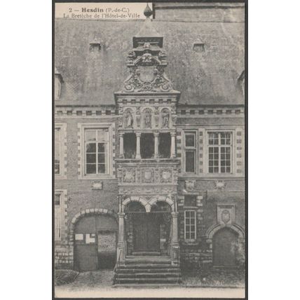 La Bretèche de l'Hôtel-de-Ville, Hesdin, c.1910 - Herbay CPA