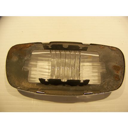 1946 1947 1948 PLYMOUTH STANDARD DOME LIGHT GLASS LENS & BEZEL OEM