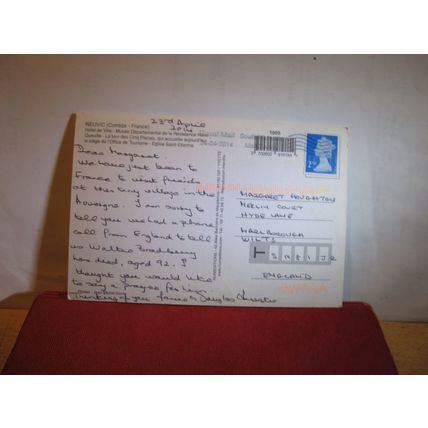 multiview, NEUVIC, DORDOGNE, FRANCE used postcard 2014 pm =