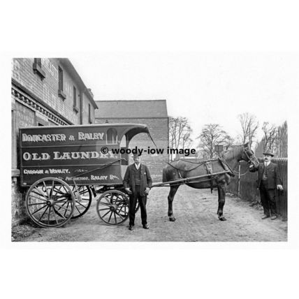 pt8472 - Doncaster & Balby Old Laundry Horse & Cart , Yorkshire - Print 6x4