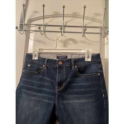 U.S. Polo Assn. Blue Denim Jean Cut Off Shorts Pockets Women's Size 8 Slim Fit