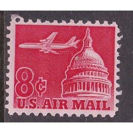 United States 1962 Air Mail 8c Mint Never Hung SG A1210 VGC