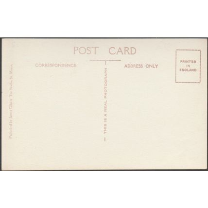Atlantic Hotel etc, St Mary's, Scilly, c.1920 - Gibson RP Postcard