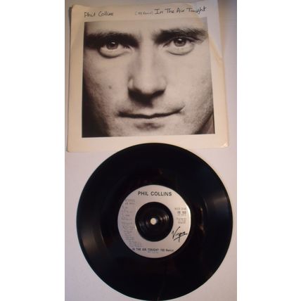 Phil Collins - In The Air Tonight - 88 Remix - 7" Vinyl - Graded Excellent