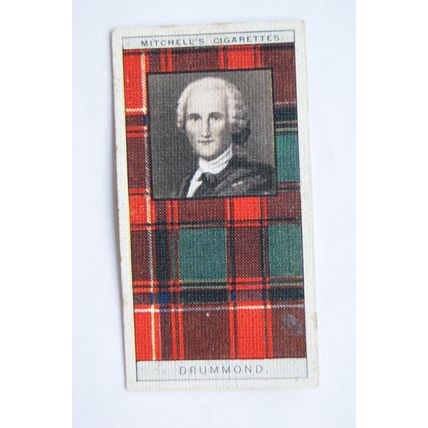 1927 Mitchells Clan Tartans No. 6 Drummond