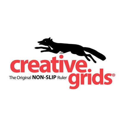 Creative Grids Stripology Squared Slotted Quilting Ruler – CGRGE2 – Made in USA,