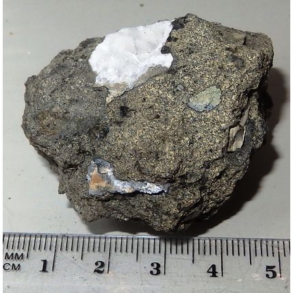 Natrolite - Ardglen, NSW, Australia Mineral - 45x42mm 54g #eb009