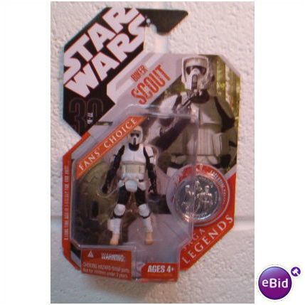 STAR WARS ' 30th SAGA LEGENDS' BIKER SCOUT action figure