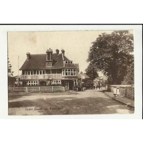 Surrey GREAT BOOKHAM Upper Street Postcard by Frith