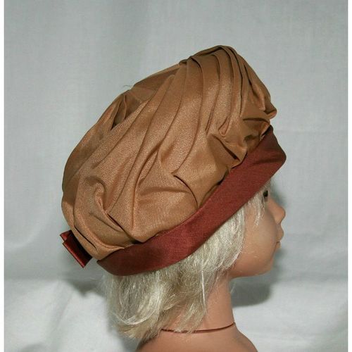 Womens Vintage 1950 1960 Bronze Hat