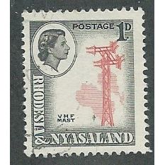 RHO 1959 1d 'VHF MAST' FINE USED (EBID45-589)