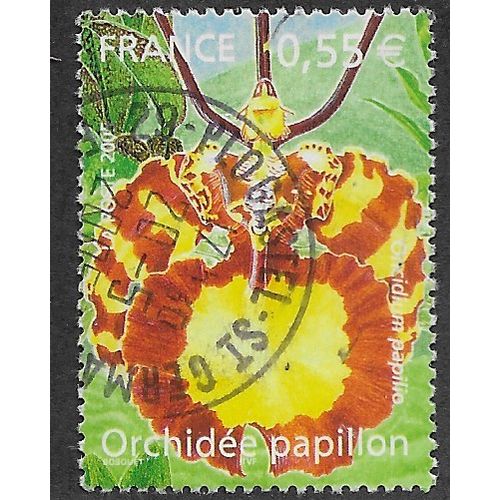 FRA 2005 55c 'ORCHIDS' FINE USED (EBID56-925)