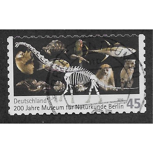 GER 2010 €0.45 (S/A) 'NATURAL HISTORY MUSEUM, BERLIN' FINE USED (EBID57-109)