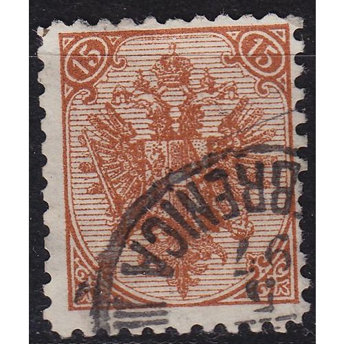 ÖSTERREICH AUSTRIA [BosHerz] MiNr 0006 II A ( O/used )