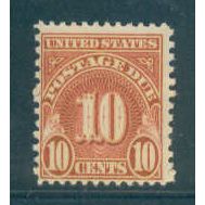 J84 10c Postage Due Barely Clears MNH Q3230