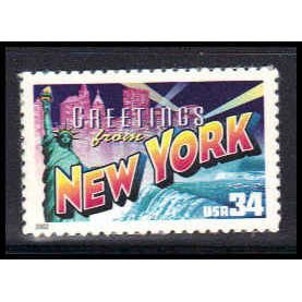 3592 34c New York Fine MNH V2739