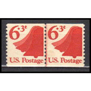 1518 6.3c Liberty Bell Very Fine MNH CLP CA0125