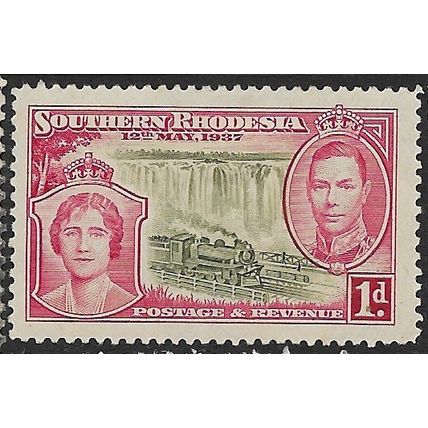 SOUTHERN RHODESIA 1937 SG 36 - mint no gum