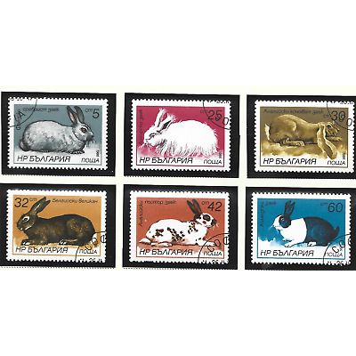 Bulgaria Stamps Scott #3146 To 3151, Used