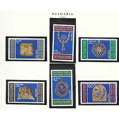 Bulgaria Stamps Scott #3175 To 3180, Mint Never Hinged