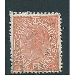 australia states queensland sg187 sg 187 used vfu shade