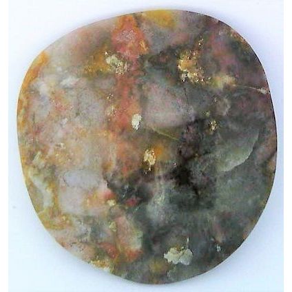 Flower Garden Agate Freeform Gemstone Cabochon 18
