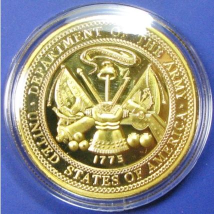 US Army, Special Operations Command. Challenge Coin. 1.50". 65b.