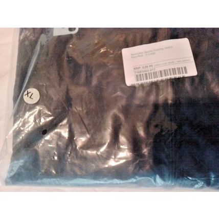 Barrington Sports Training Jacket Navy Blue/Red XL Zip Fold away hood
