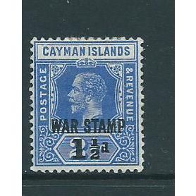 Cayman Islands stamps war stamp sg56 sg 56 hm