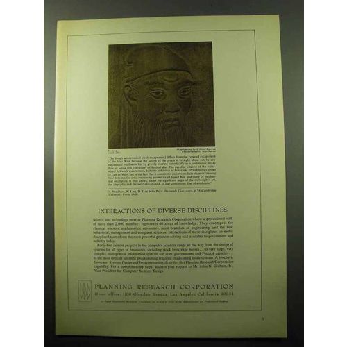 1969 Planning Research Corporation Ad - Diverse