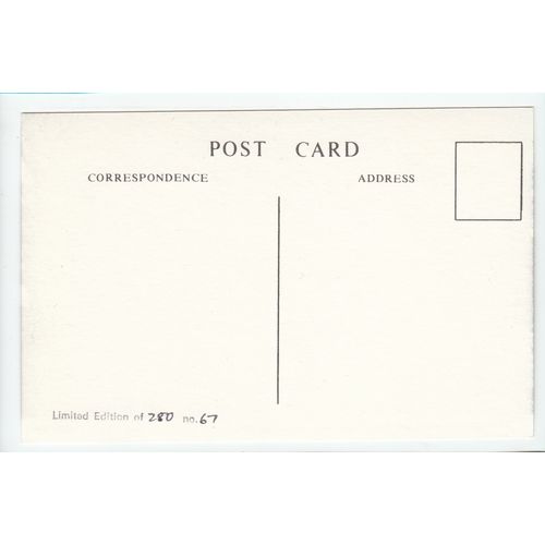 Explosion at Portagas Ltd Desford Postcard 1984 Leicestershire Limited Edition