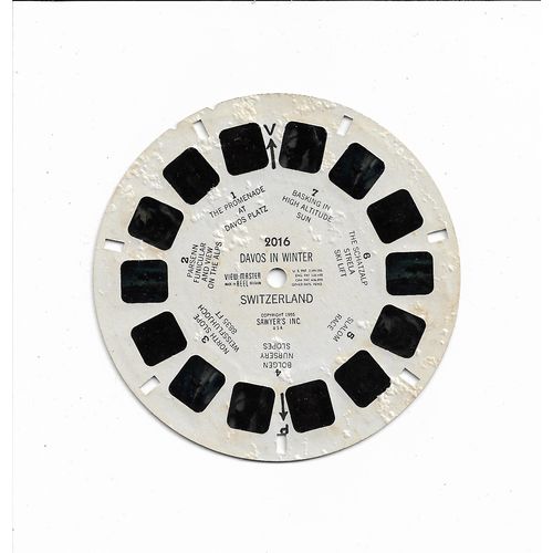 Davos in Winter, Switzerland - Vintage Sawyers View-Master Reel 2016 - 3D