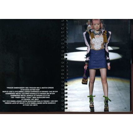 DSQUARED2 SS2017 FEMALE SHOW COLLECTION CATALOG Spiral Bound Like New Women's