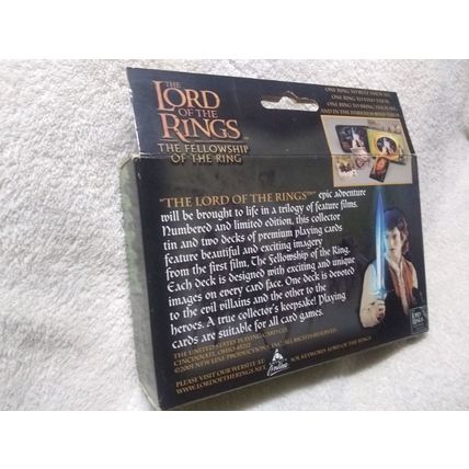 Game * Cards * TLOTR * Fellowship * Limited Ed. Collector Tin