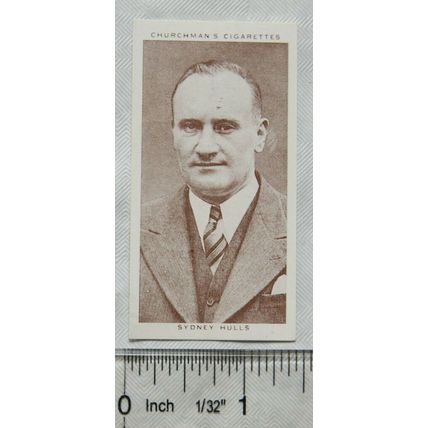1990 Churchmans Boxing Personalities No. 49 Sydney Hulls, 1938
