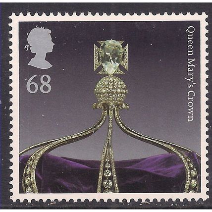GB 2011 QE2 68p Crown Jewels Queen Mary's Crown Umm SG 3210 ( K697 )