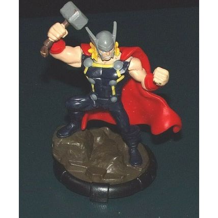 THOR FIGURINE : MARVEL COMICS : JAKKS : 3.5"