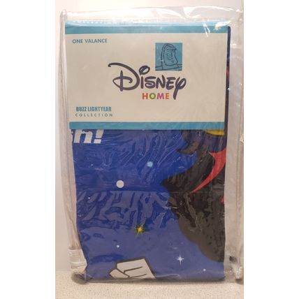 VINTAGE BUZZ LIGHTYEAR HEAVY DUTY HERO WINDOW CURTAIN VALANCE~NEW~MADE IN USA